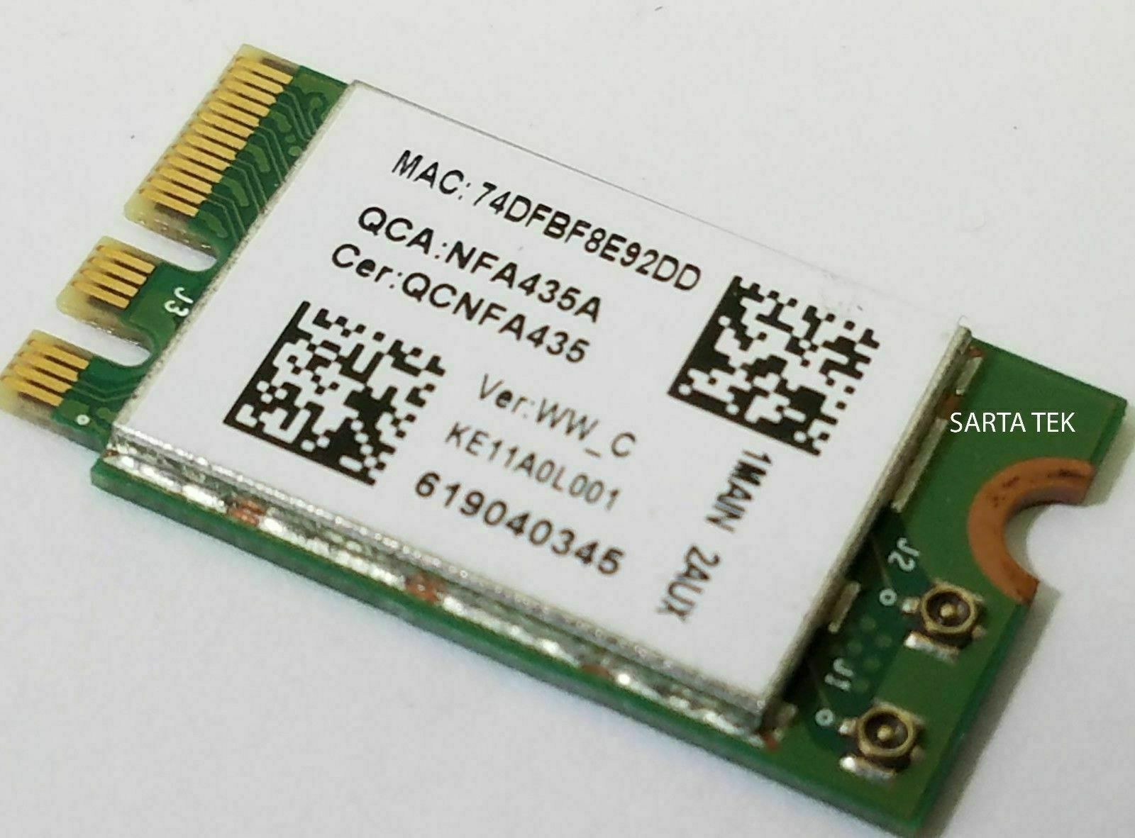 KE.11A0L.001 QCNFA435 OEM ACER WIRELESS CARD ASPIRE E5-576-392H N16Q2 Tested 