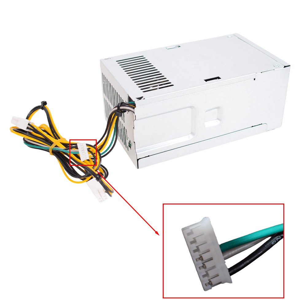 New For HP Pavillion 590 Desktop 280 288 282 Power Supply PSU 180W 901763-002 US