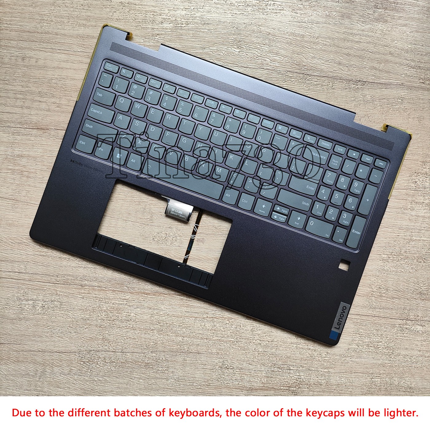 New Upper Case Palmrest Keyboard For Lenovo Yoga 7 2-IN-1 16" 16IML9 83DL