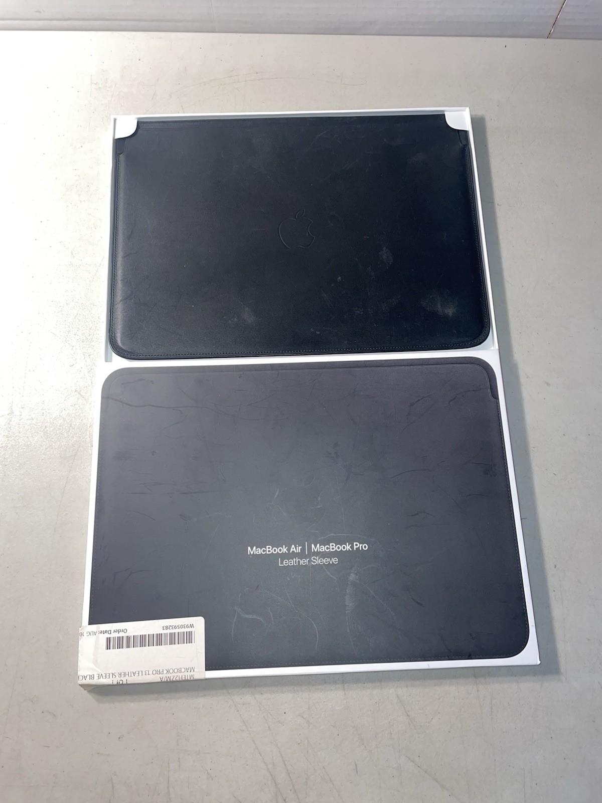 Apple Leather Sleeve for 13inch MacBook Air/Pro - Midnight Blue - Genuine OEM