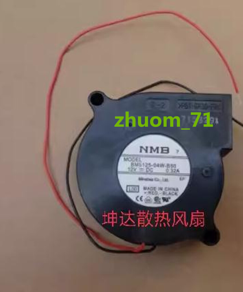 1PC NMB BM5125-04W-B50 5CM 5025 12V 0.32A High air volume turbine cooling fan