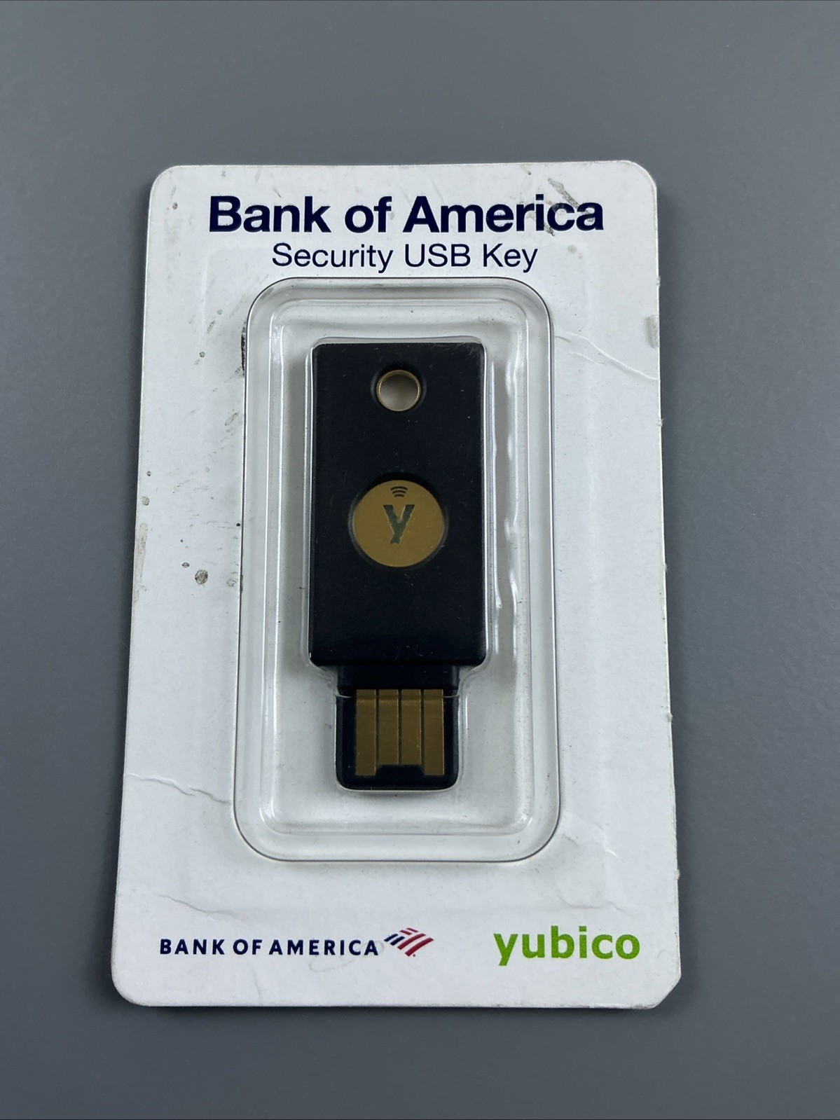 Yubico Security Key USB-C BOA, FIDO2 Two-Factor Authentication, New Sealed