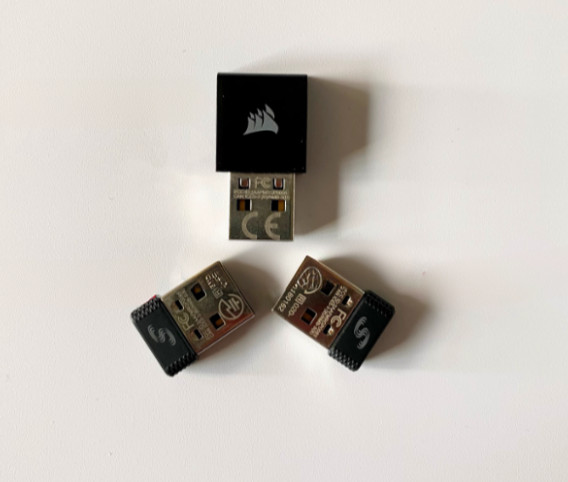 Gaming Receiver for Corsair HARPOON IRONCLAW K63 K83 DARK CORE RGB/SE/PRO SE