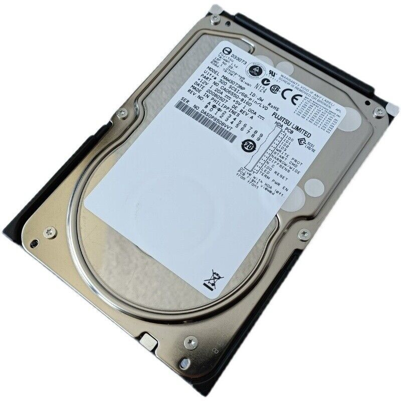 FOR Fujitsu 73GB 10K RPM SCSI 68 Pin MAW3073NP hard drive