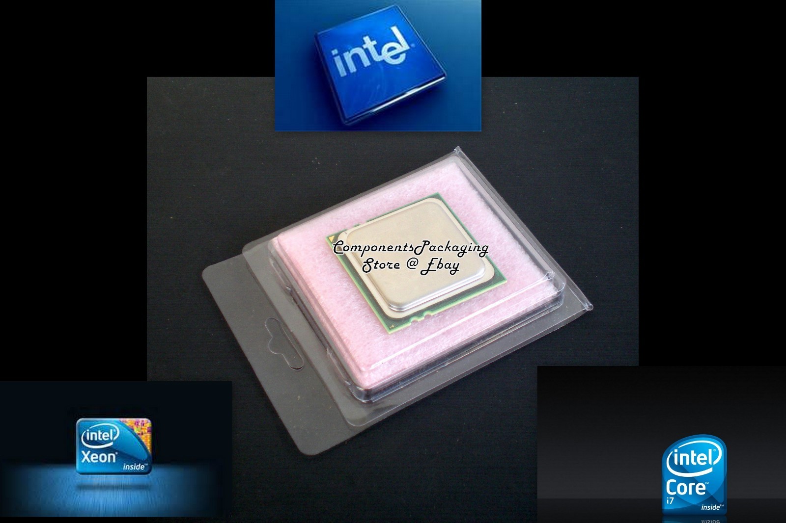 Intel Xeon LGA2011 Processor Storage Box Case for E5 E7 E3 Series CPU - Qty 20