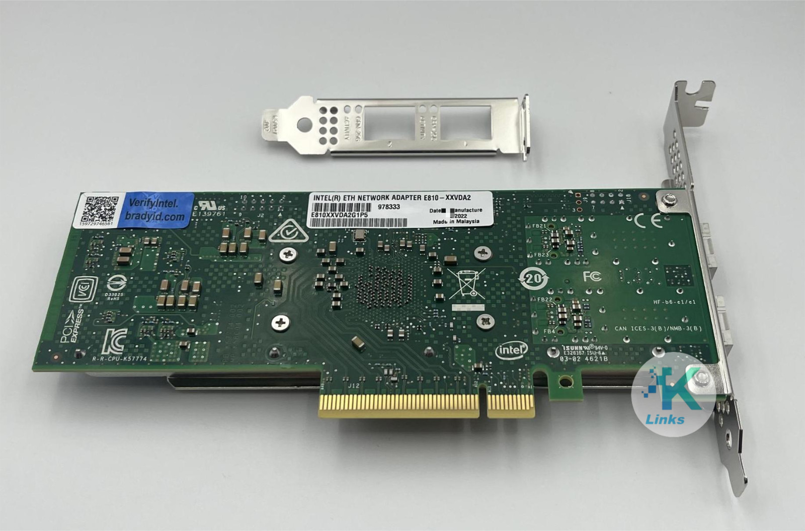 NEW Yotta Mark Intel E810-XXVDA2 25G  PCIe SFP28 Network Adapter  E810XXVDA2G1P5