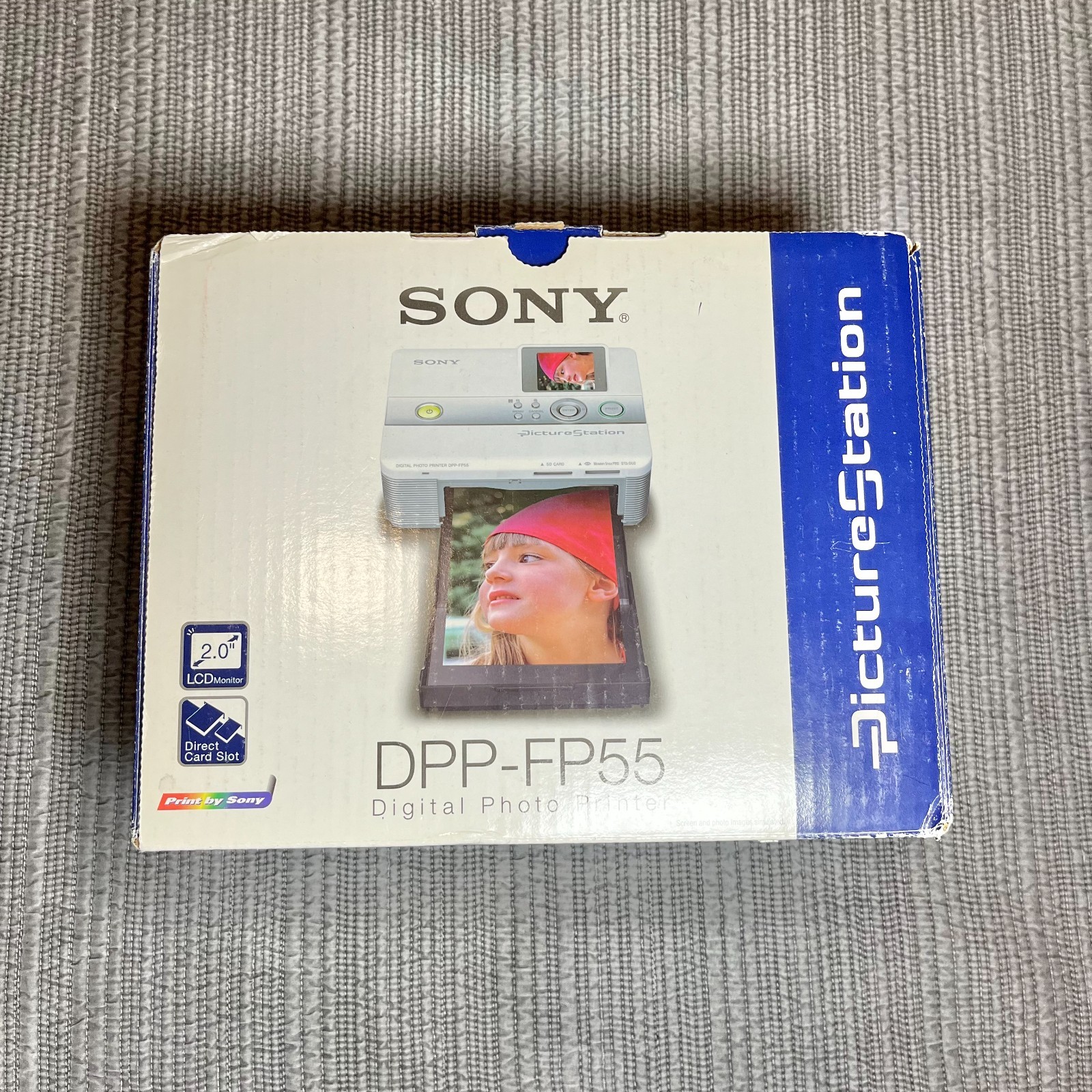 Sony DPP-FP55 Picture Station Digital Photo Printer 4x6 Dye-Sub PictBridge LCD