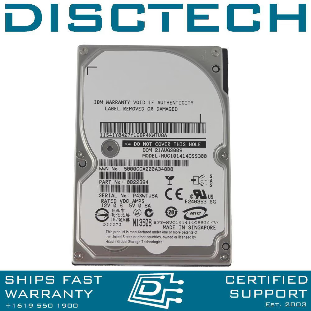 IBM Original 43X0824 SFF SAS Hard Drives