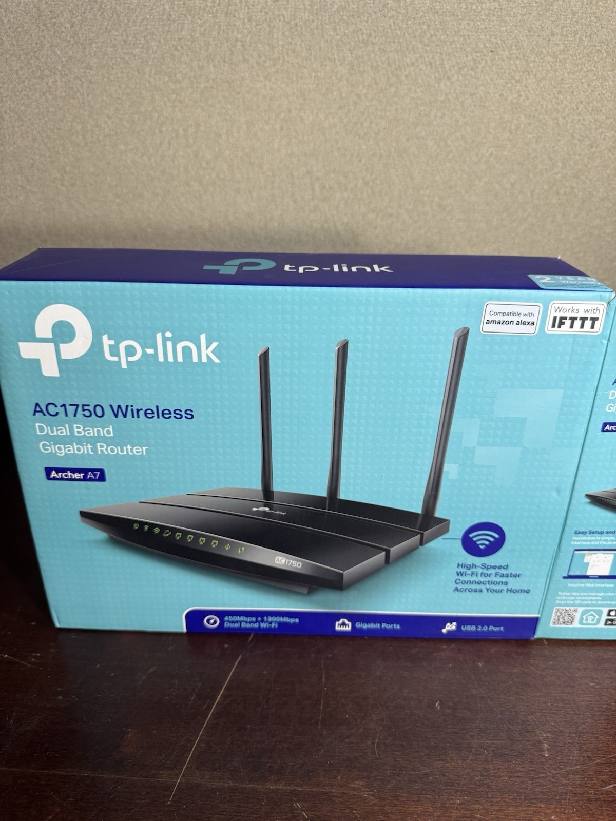 Brand New - TP-Link Archer C7 AC1750 Dual-Band Mesh Wi-Fi Router Full Gigabit