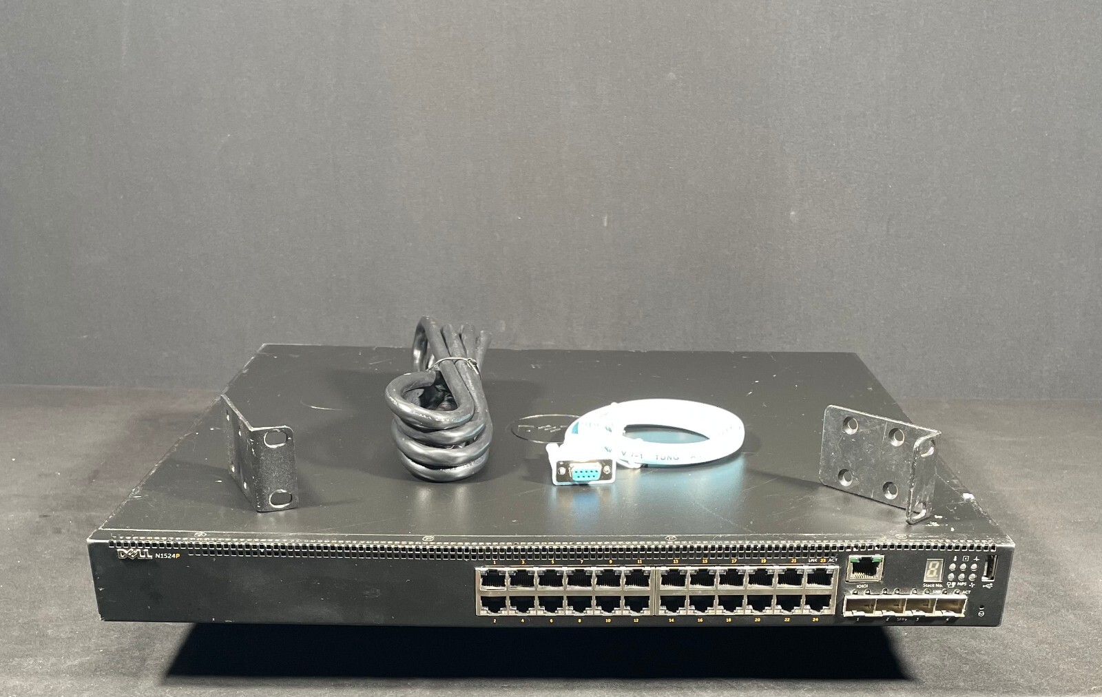 Dell E16W N1524P 24 Port PoE  Gigabit Ethernet Network Switch -Same Day Shipping