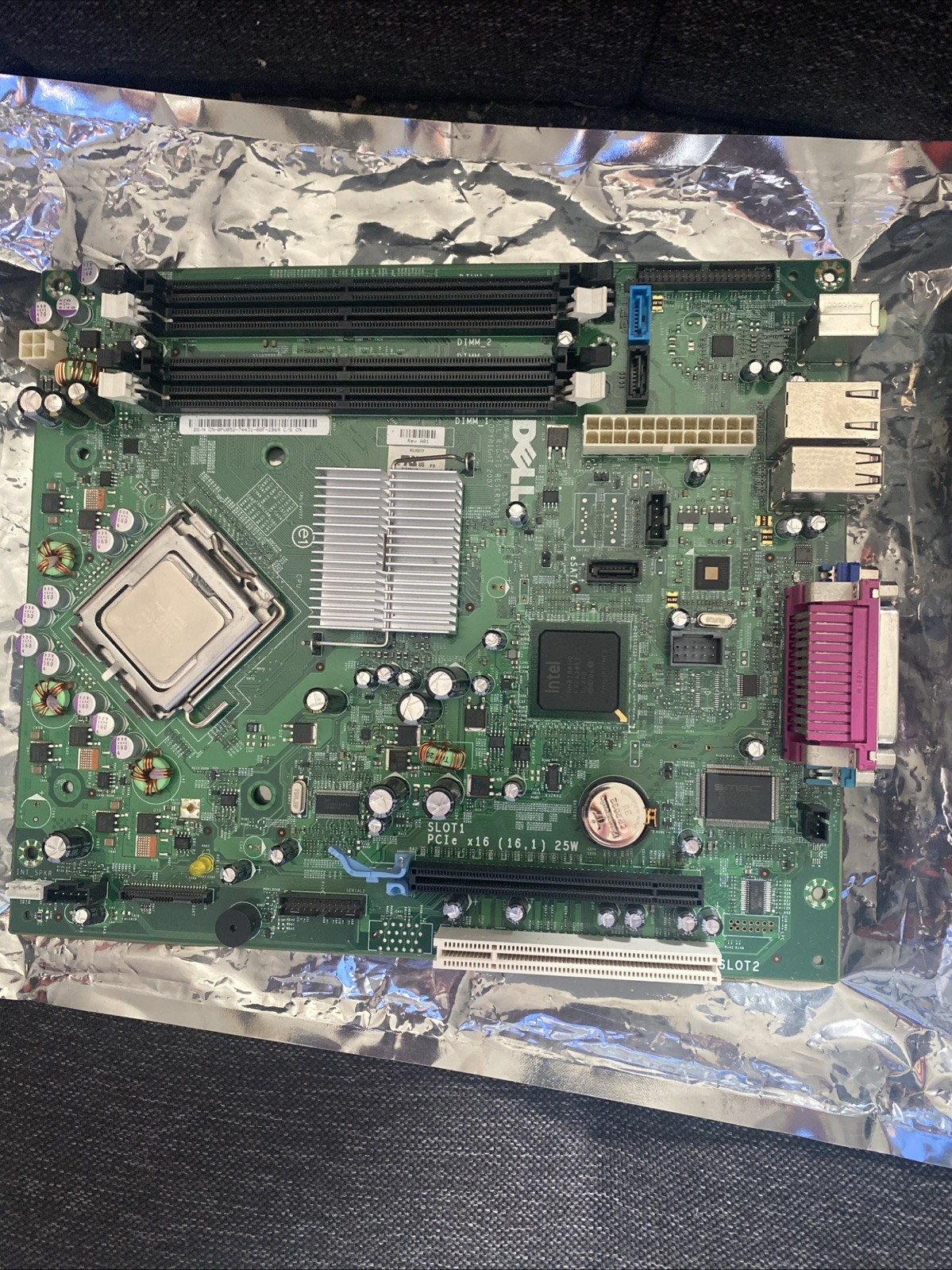 Dell Optiplex 755, LGA 775/Socket T, Intel (0PU052) Motherboard & 2.4GHz CPU