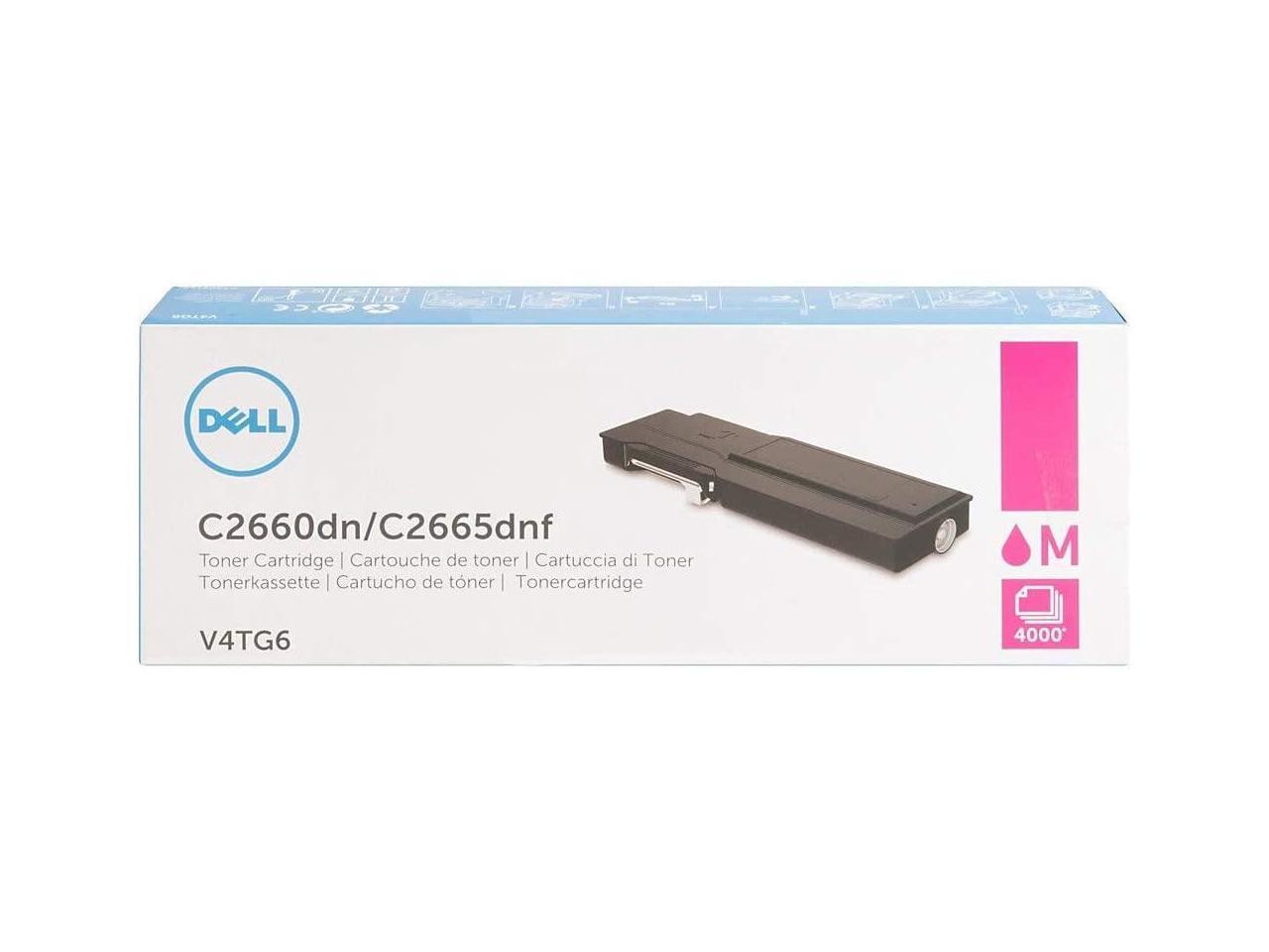 Dell Toner Cartridge - Laser - High Yield - 4000 Pages - Magenta - 1 / Pack