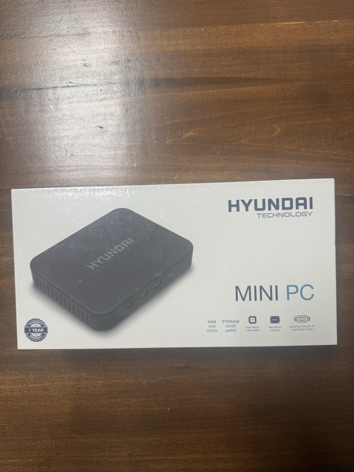 Hyundai Business Mini PC, 4GB Ram & 64GB SSD New Sealed