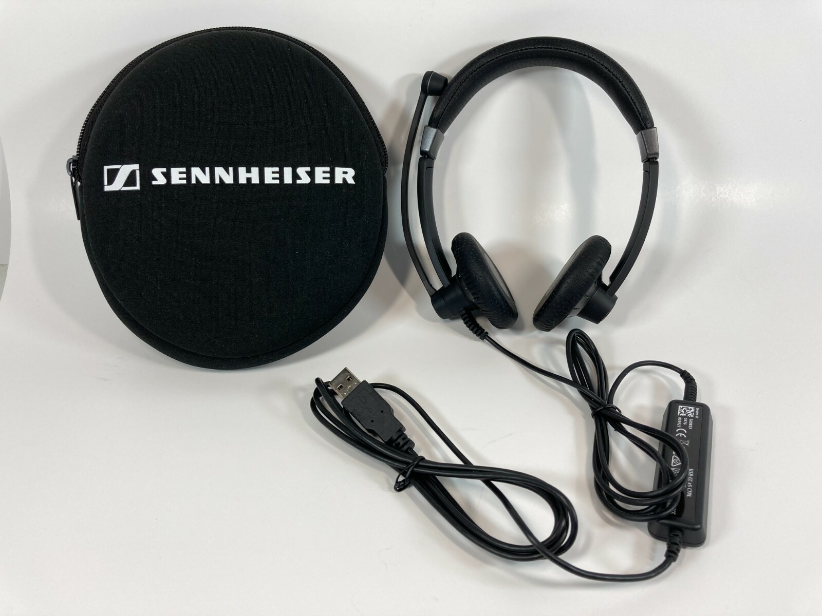 Sennheiser Wired USB Headset USB-CC x5 CTRL with Case #3