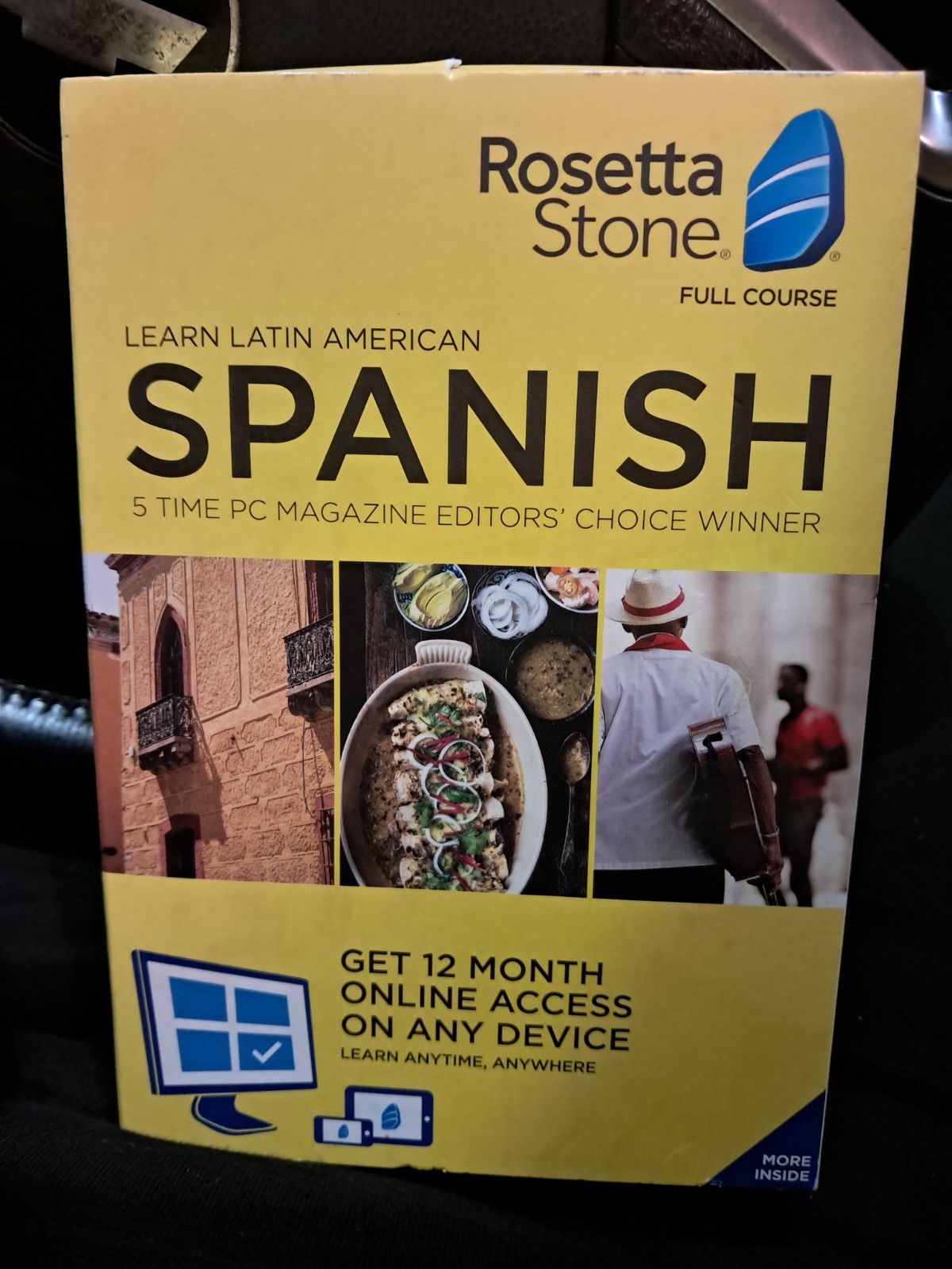 Rosetta Stone Learn Latin American Spanish 12 Month Version