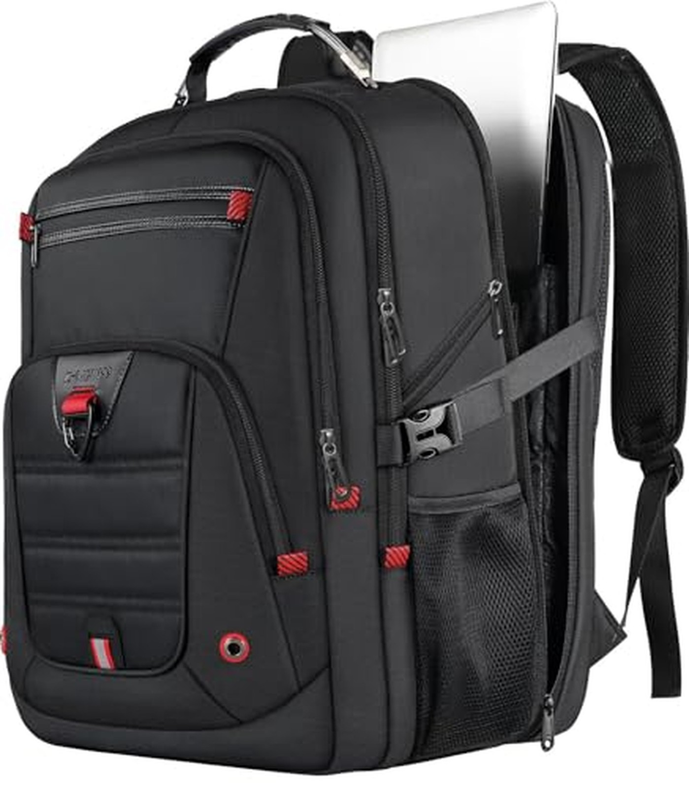 Z-MGKISS 52L Extra Large Travel Backpack for Men&Women, Fit 17.3" Laptops Black
