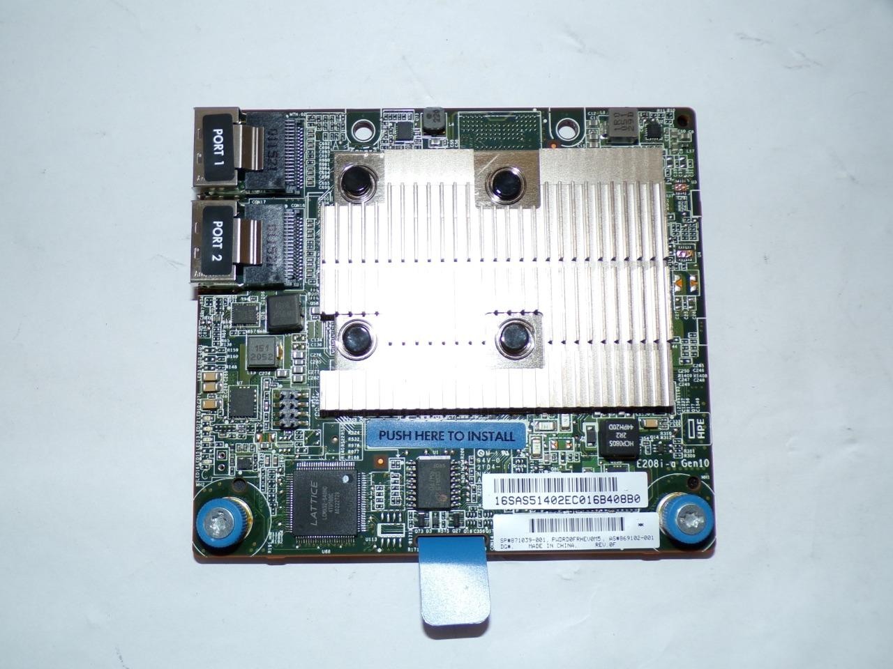 HPe 871039-001 Smart Array E208i-a 12GB Raid Controller 869079-B21 (V5898)