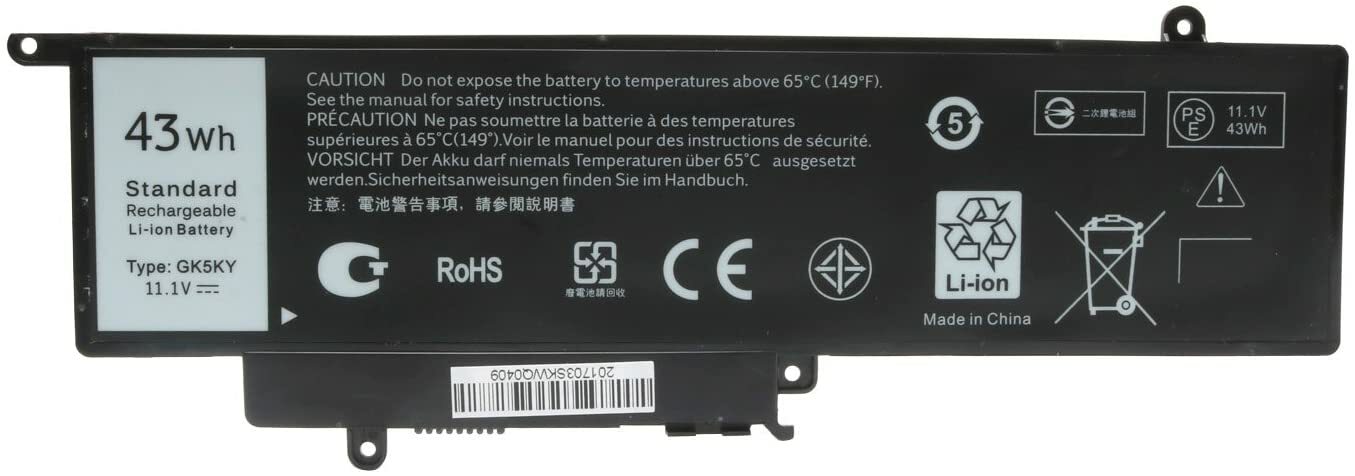 Battery For Dell Inspiron 13 7353 7352 7347 7348 7359 7558 7568 092NCT GK5KY 