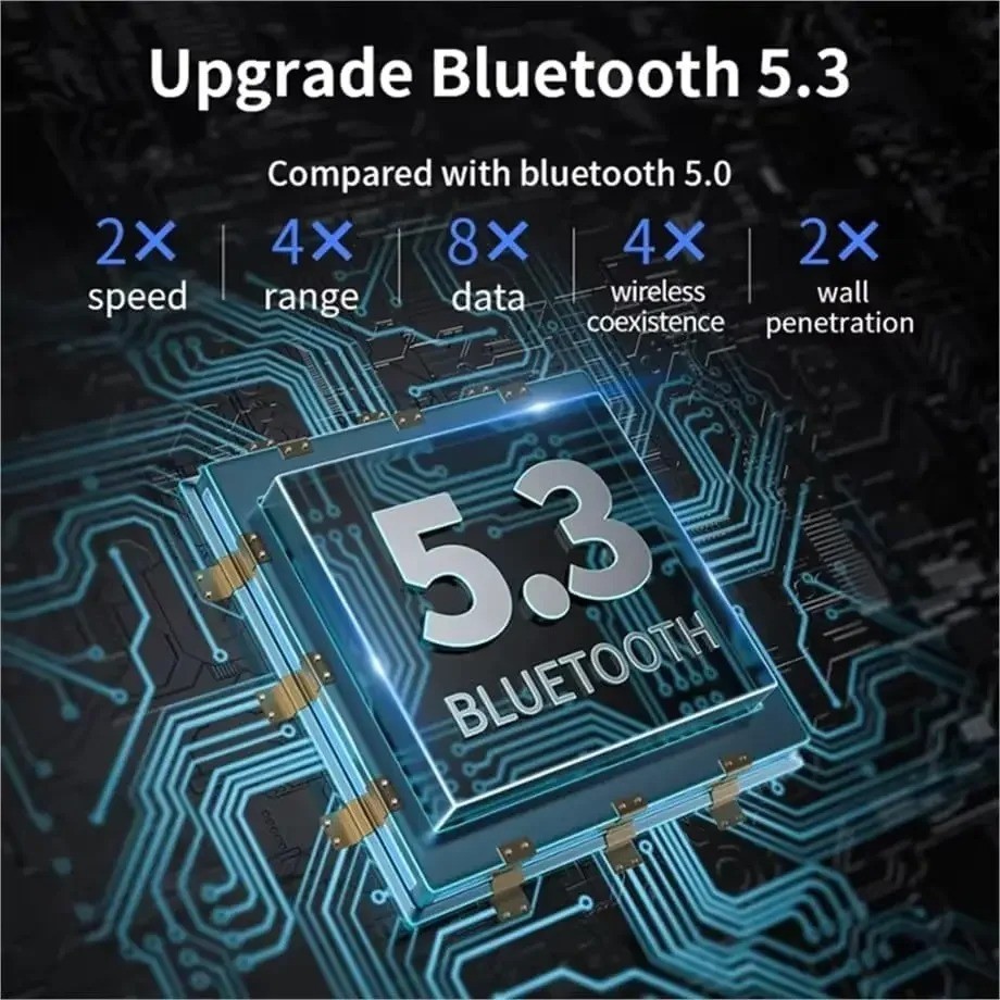 High-Speed USB Bluetooth 5.4 Dongle for PC - Connect Up to 7 Devices at Once