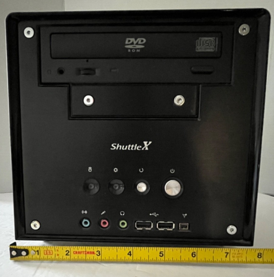 SHUTTLE XPC DVD-ROM Various Ports Designed To Hold Intel Socket & AMD Socket AM2