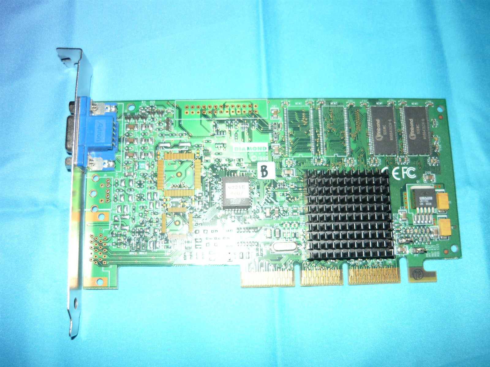 Vintage Diamond Speedster A90 Pro AGP 16MB S3 Savage4 Used