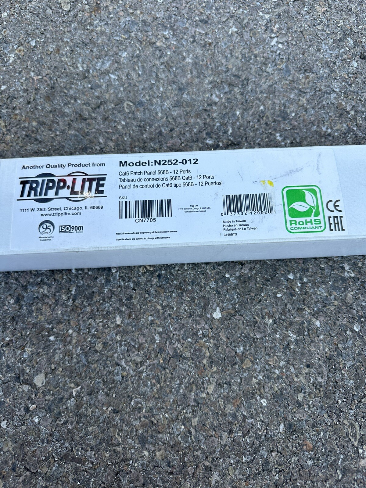PANEL TRIPP LITE|N252-012 12-PORT R