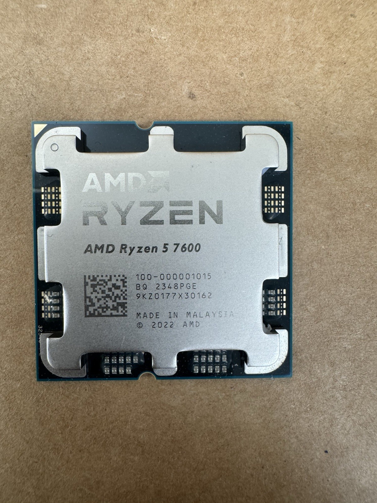 AMD Ryzen 5 7600 3.80GHz 6 Core 100-000001015 12 Thread AM5