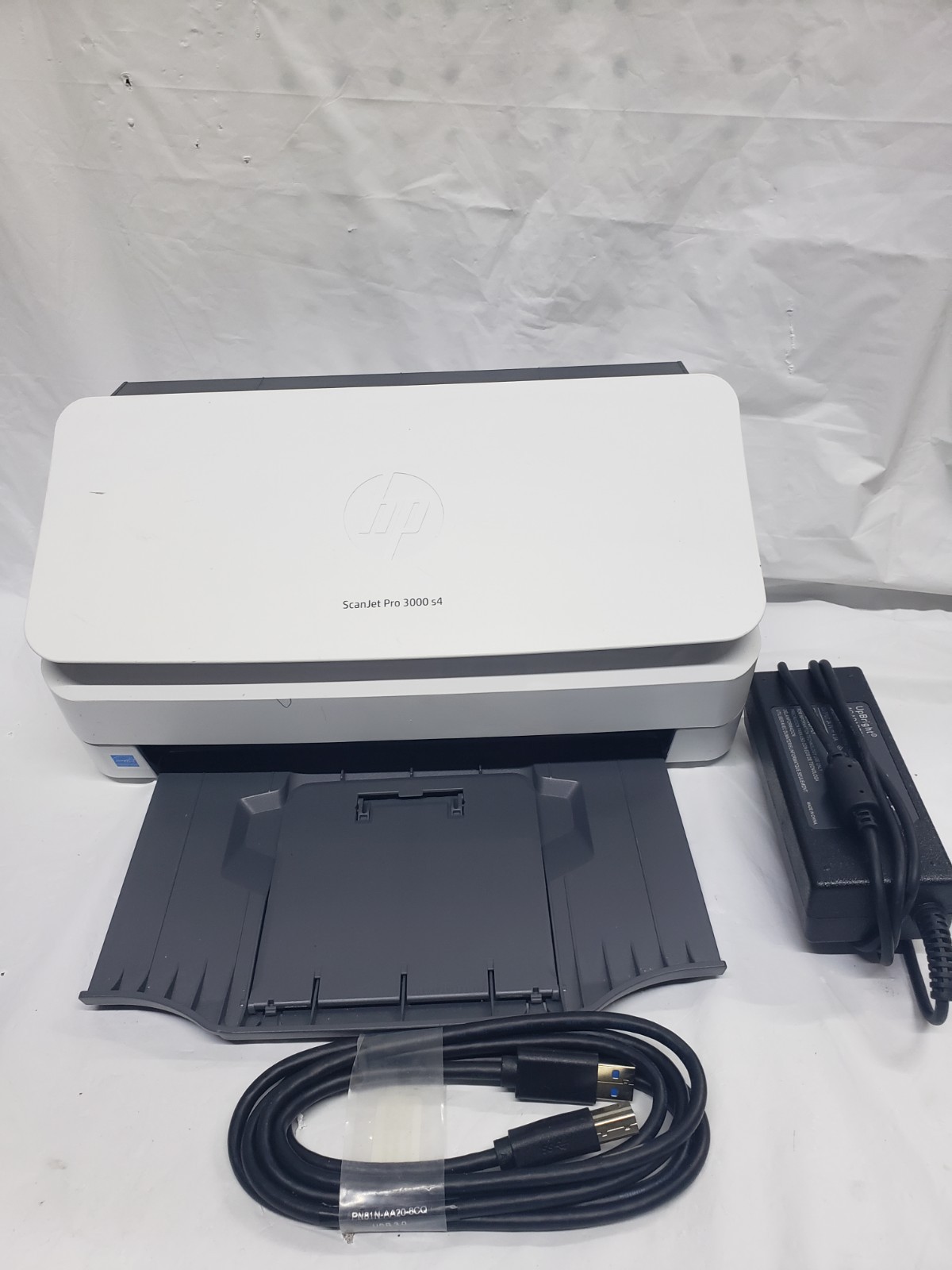 HP ScanJet Pro 3000 s4 Sheet-feed Scanner, with Charger and USB Cable 