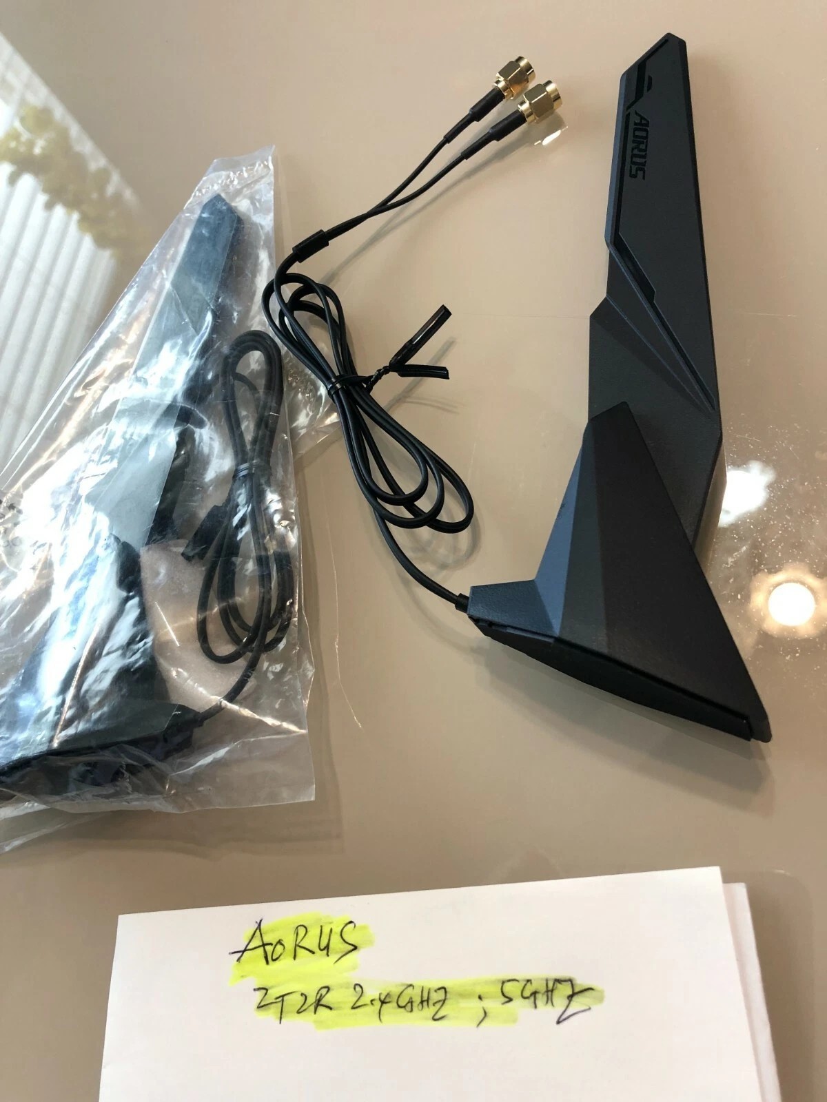 GIGABYTE AORUS WIFI 2T2R MOVING ANTENNA FOR  X299X AORUS XTREME WATERFORCE