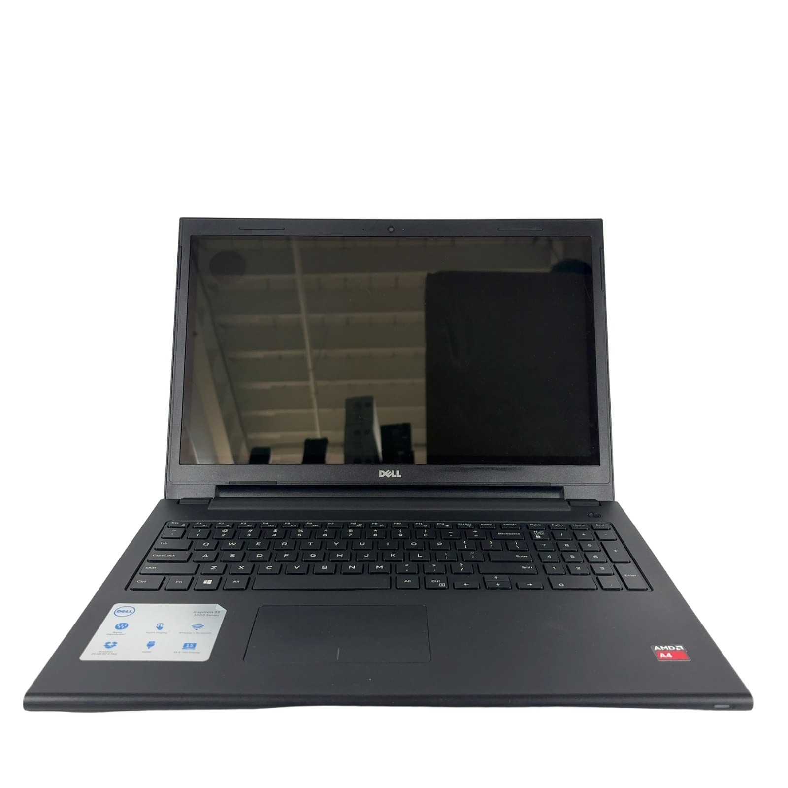 FOR PARTS: Dell Inspiron 3541 15.6" HD Touch 1.8GHz AMD A4-6210 NO RAM NO SSD