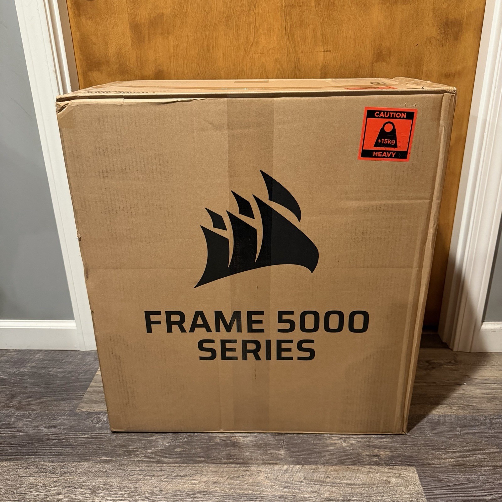 CORSAIR FRAME 5000D RS White Mid-Tower PC Case 4x RS140 Fans CC-9011308-WW