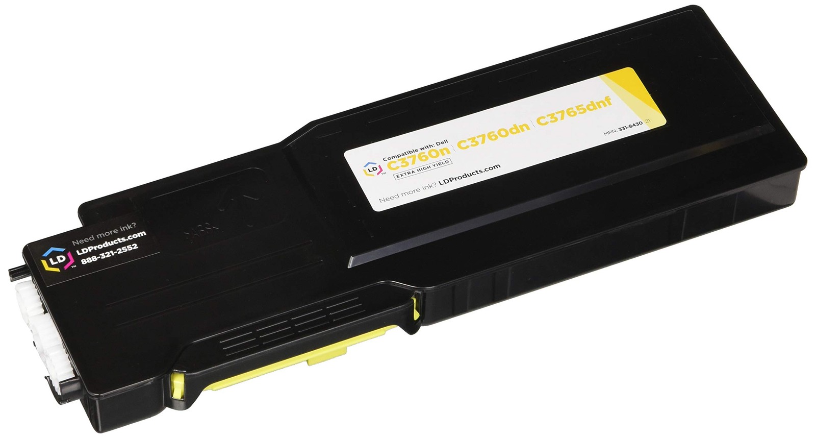 LD 331-8430 MD8G4 Yellow Laser Toner Cartridge for Dell C3760n C3760dn C3765dnf