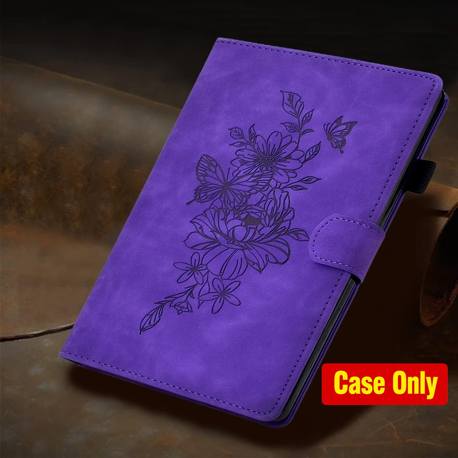 Tablet Case for Tab A11+ 2026, Purple PU Leather, Multi-Angle Stand