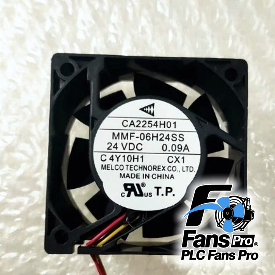 1PCS Brand New MELCO MMF-06H24SS-CX1 CA2254H01 24V 0.09A 3wires cooling fan