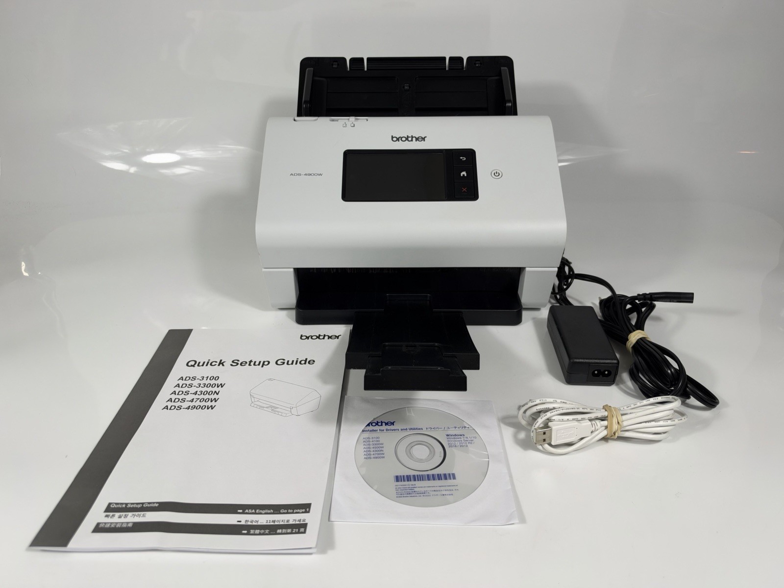 Brother ADS-4900W High-Speed Wireless Desktop Scanner, Tested