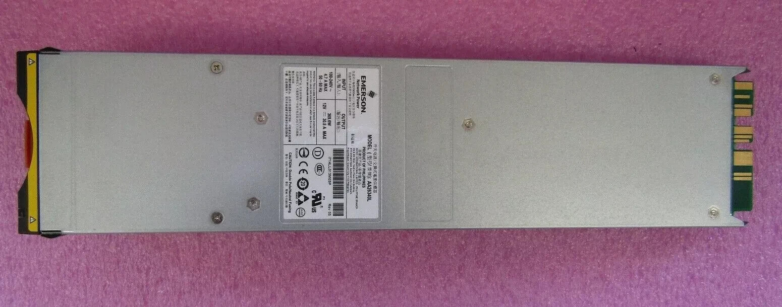071-000-543 Emerson Network Power Supply 400W EMC Blower AA26340L YN08F