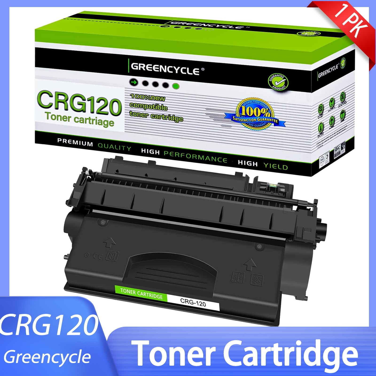 CRG-120 C120 Black Toner Cartridge For Canon 120 ImageClass D1520 D1550 D1320