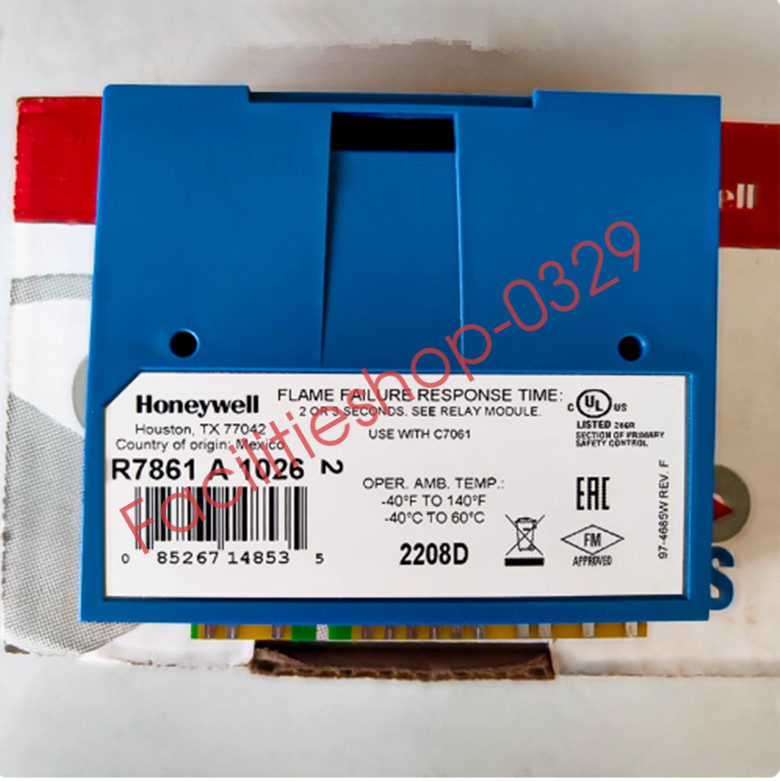 1pcs NEW Honeywell combustion controller R7861A1026 DHL/FedEx