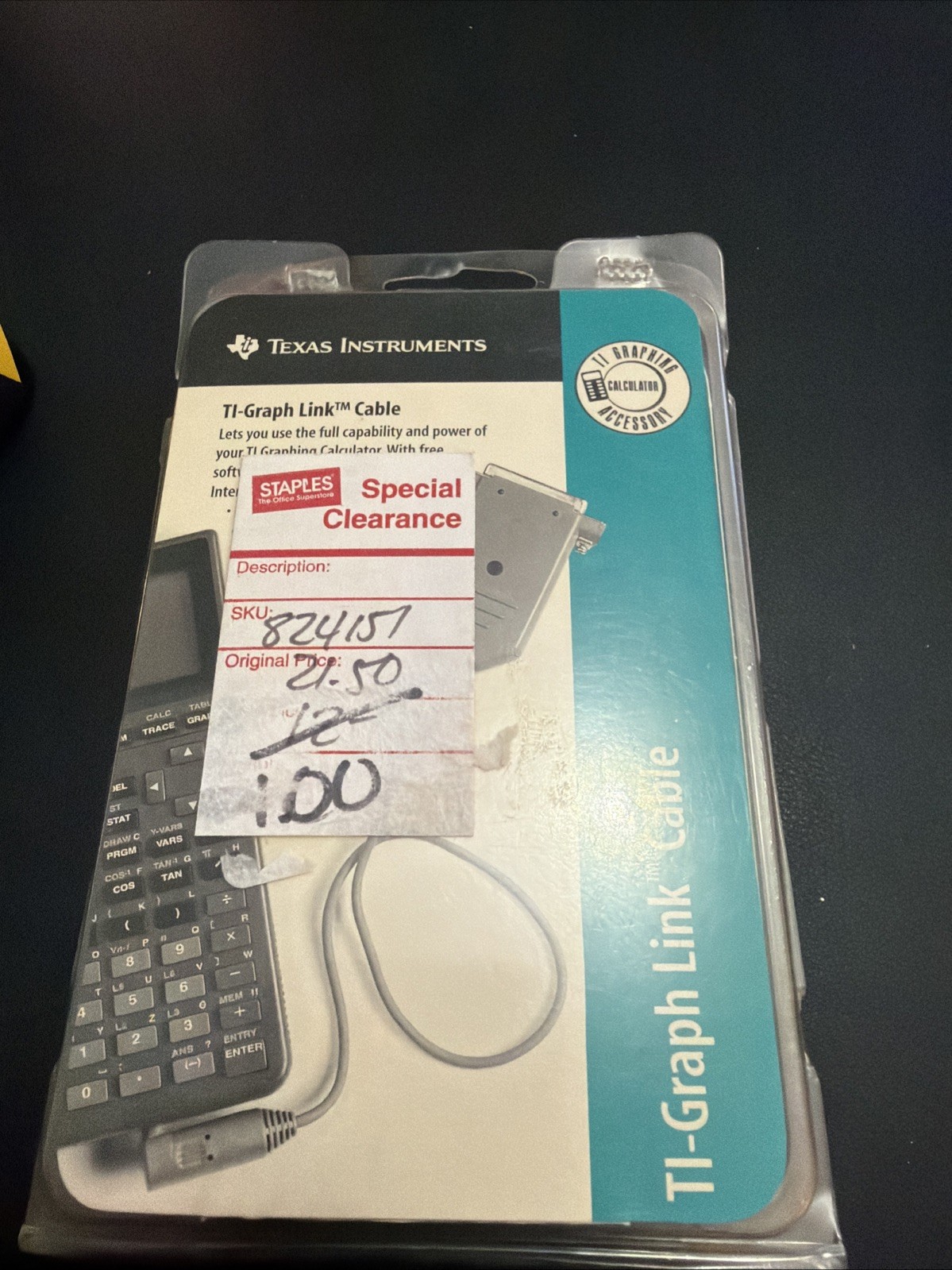 Vintage Texas Instruments TI-Graph Link Cable NIB