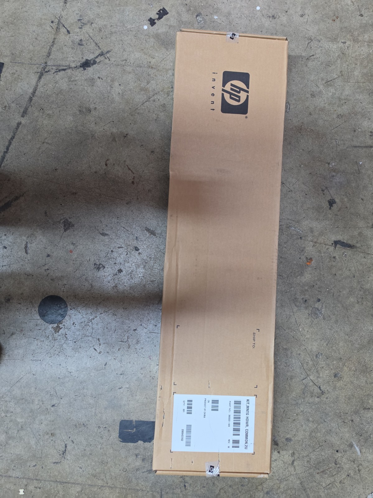 HP DL380 G4 G5 DL385 G2 G5 2U Server Rack Mount Rail Kit 360322-503 359254-001