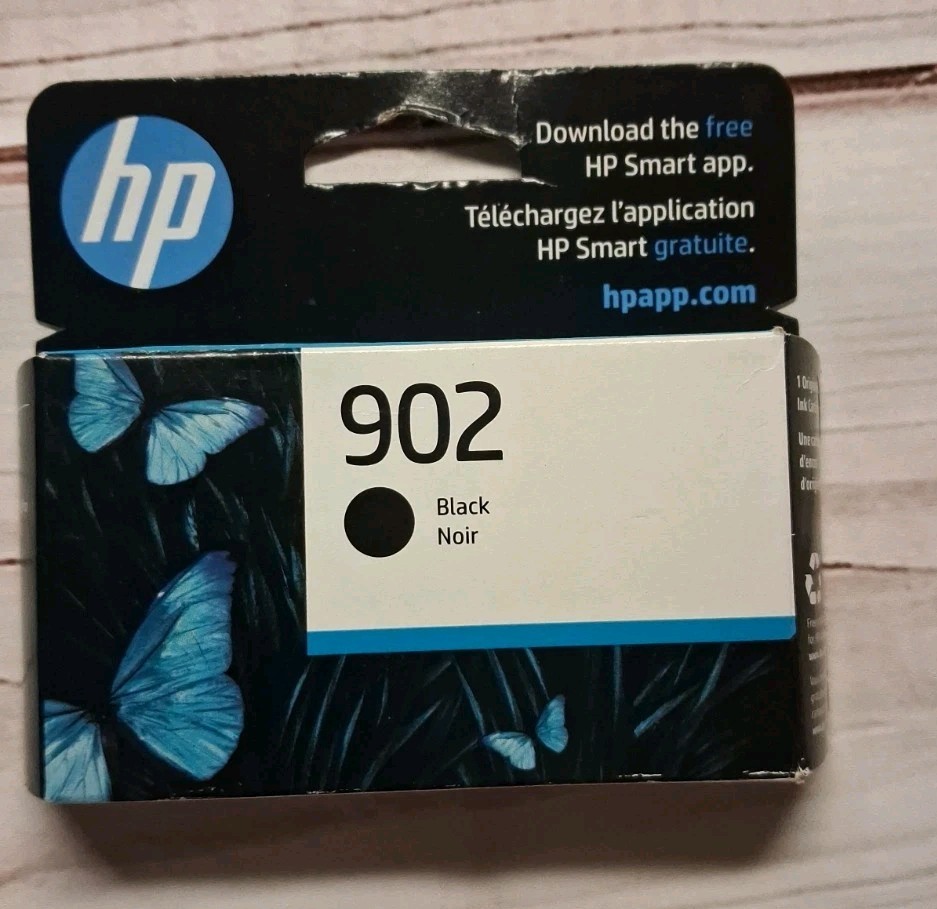 New Sealed HP 902 Black Original Ink Cartridge  Exp 11/2026 OfficeJet Pro