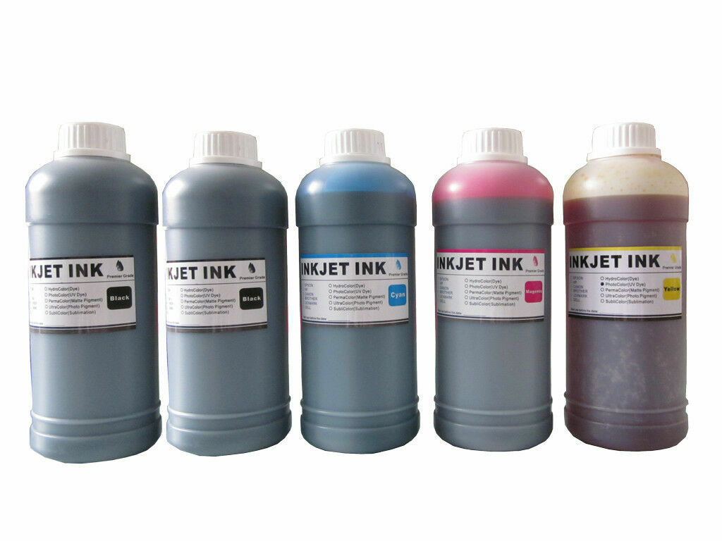 5x500ml ND® non-oem Refill Ink for 522 T522 EcoTank ET-2720 2800 2803 4700 4800