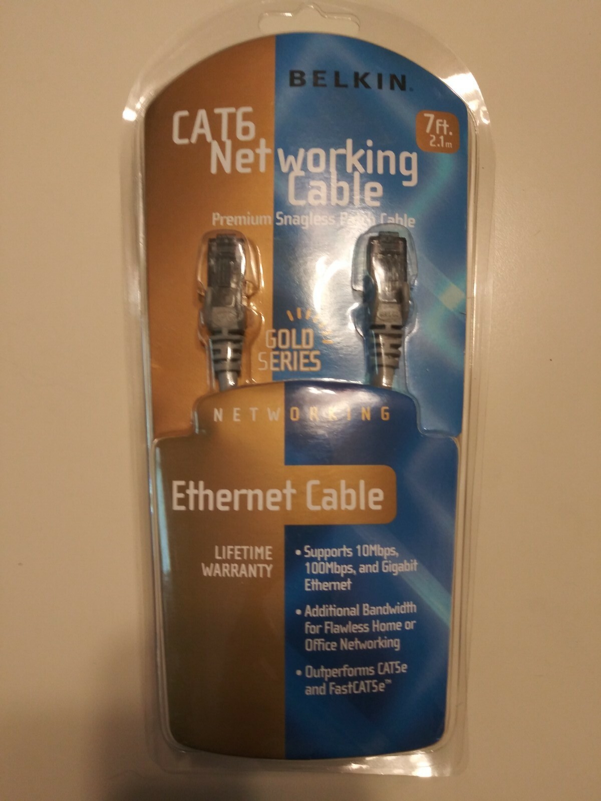 Belkin Cat 6 Networking 7' cable