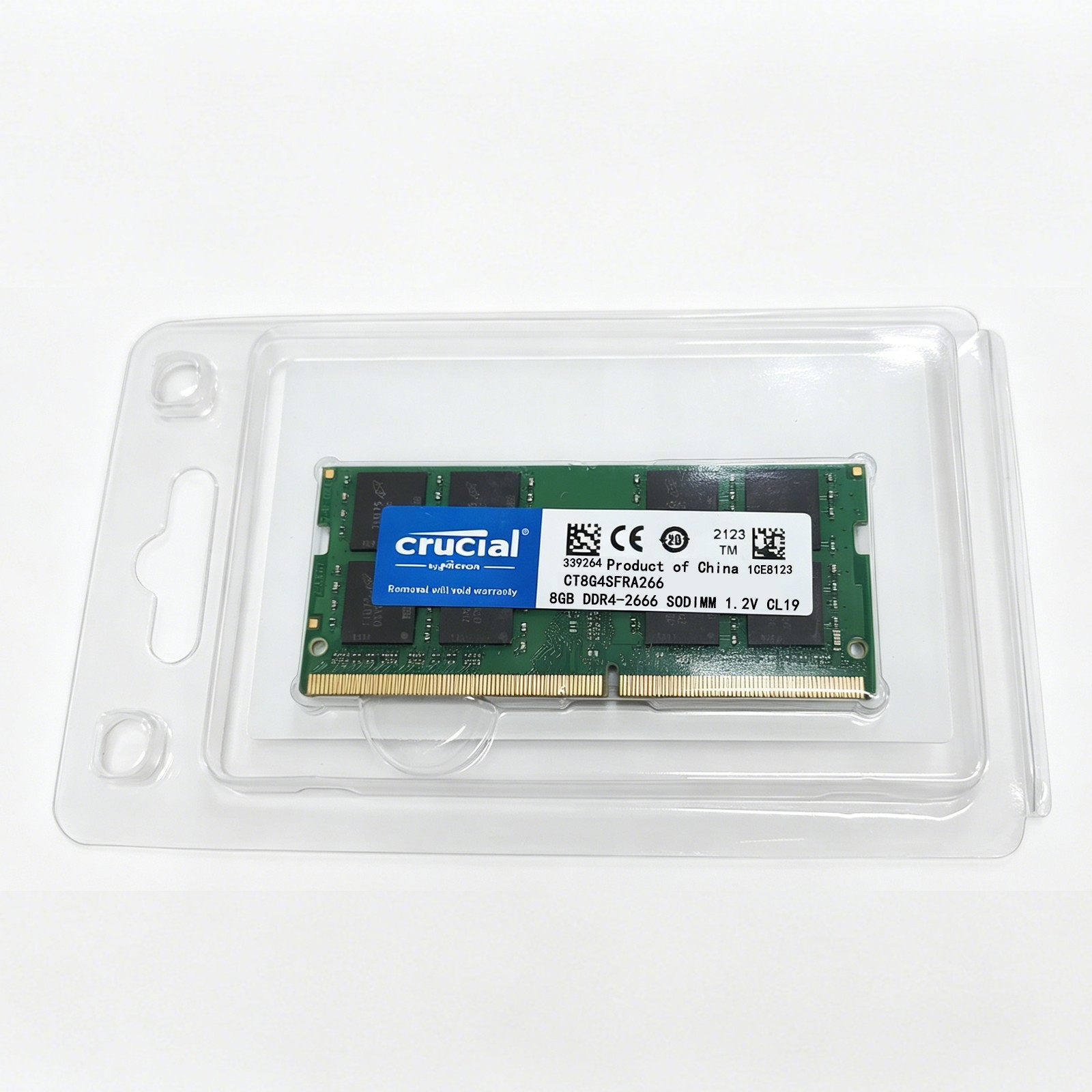 Crucial 8GB DDR4 2666MHz PC4-21300 SODIMM 260-P Laptop Memory RAM CT8G4SFRA266x1