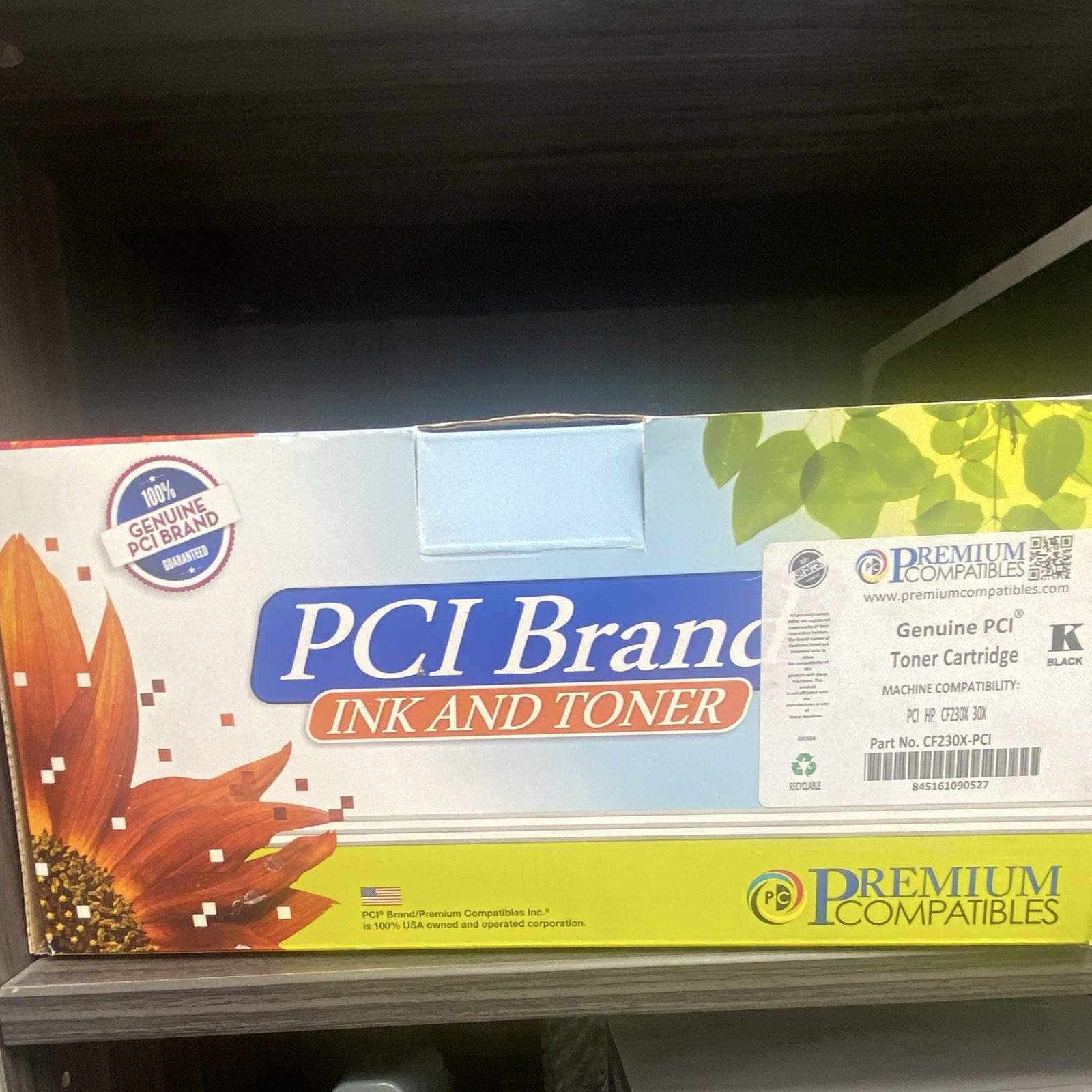 PCI Brand Genuine CF230X-PCI Black Toner Cartridge for HP CF230X 30X