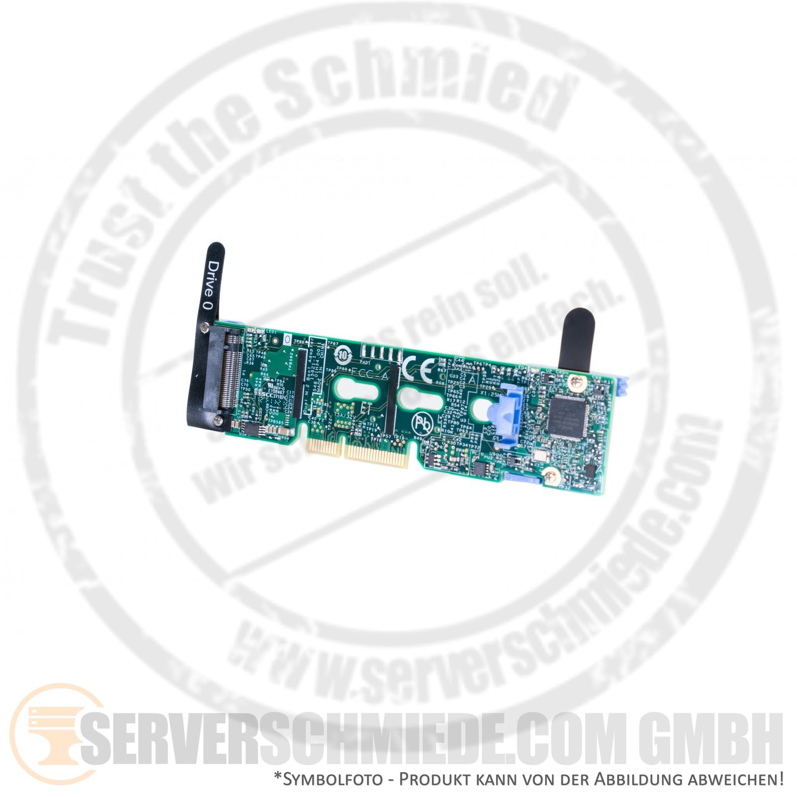 IBM Lenovo TS 2x M.2 SATA Raid 1 Controller PCIe 7Y37A01093 SR630 SR650
