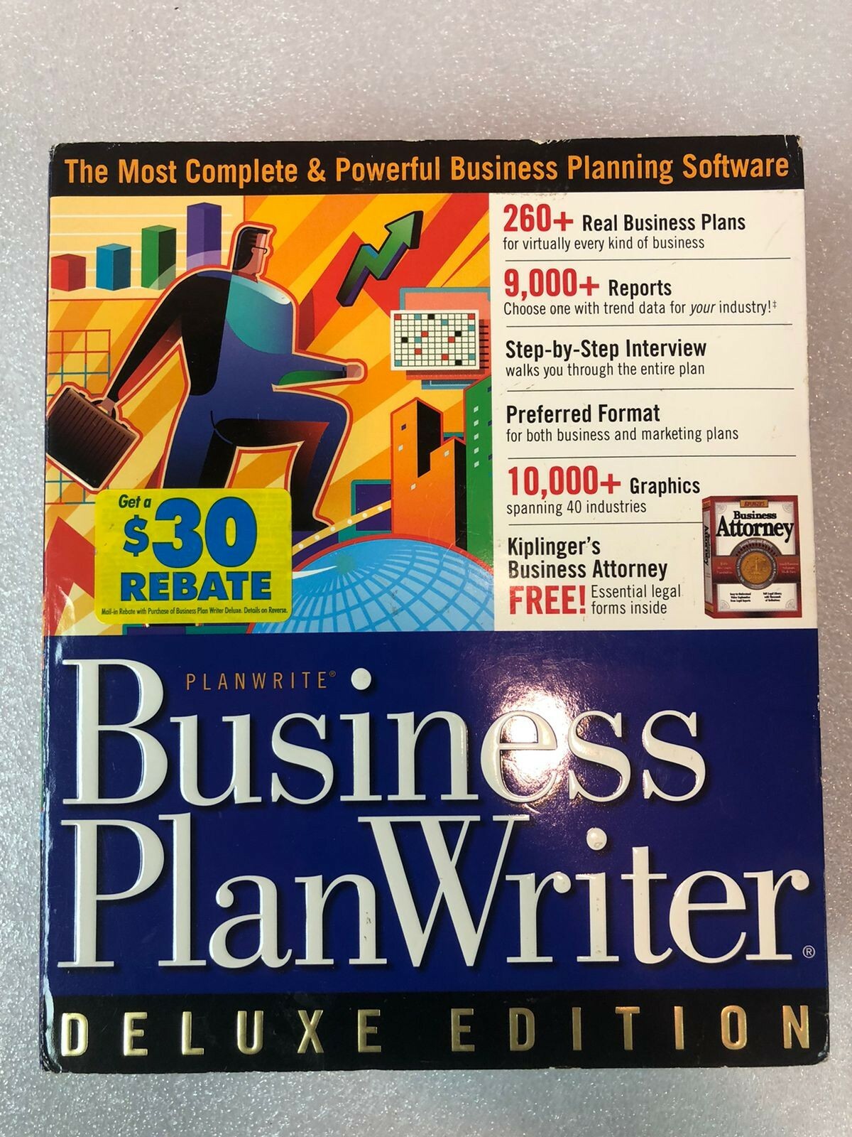 Factory Seal - Brand NEW Business Plan Writer Deluxe for Windows XP