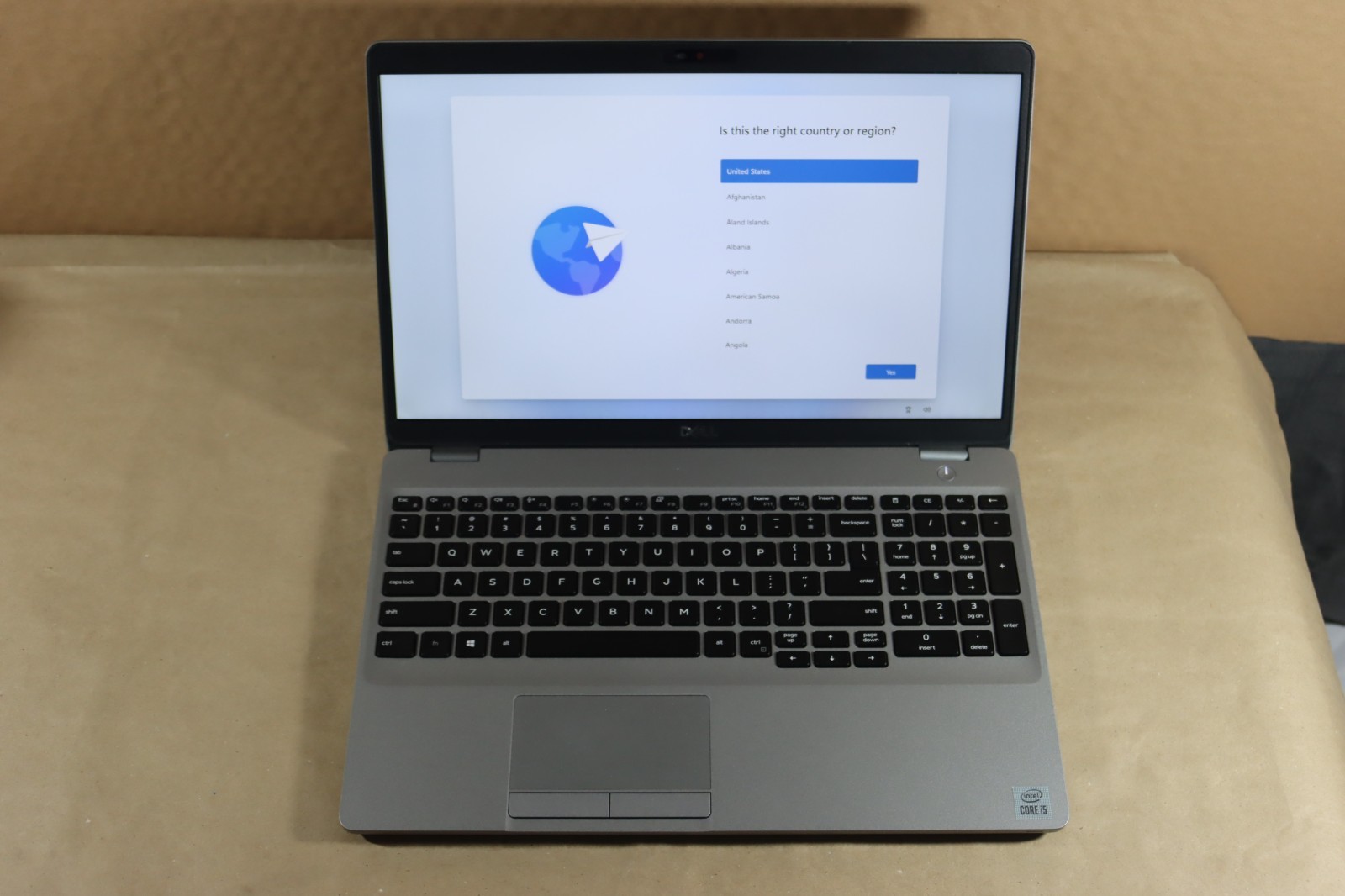 Dell Precision 3550 Laptop 15.6" Intel i5-10310U 16GB Ram 256GB SSD W11P