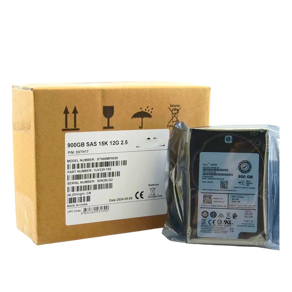 For ST900MP0026 Dell XTH17 0XTH17 900GB 15K 2.5" SAS 12Gbps HDD v6 14G 15G 16G