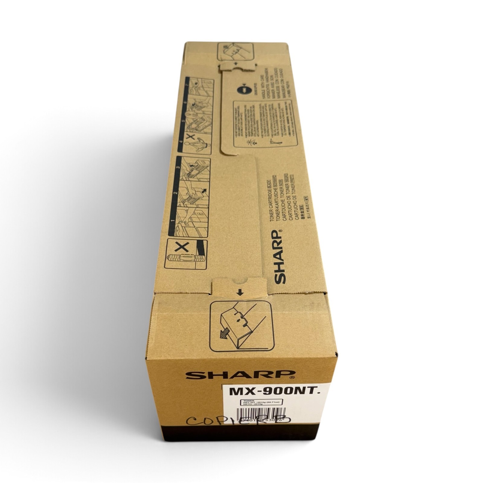 Sharp MX-900NT Black Toner Cartridge, OEM New Sealed